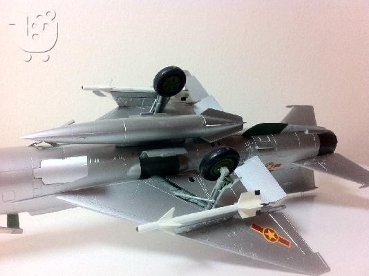 Συναρμολογούμενο Αερ/φος Mig-21,Scale 1/48,Συναρμολογημένο/Βαμμένο...